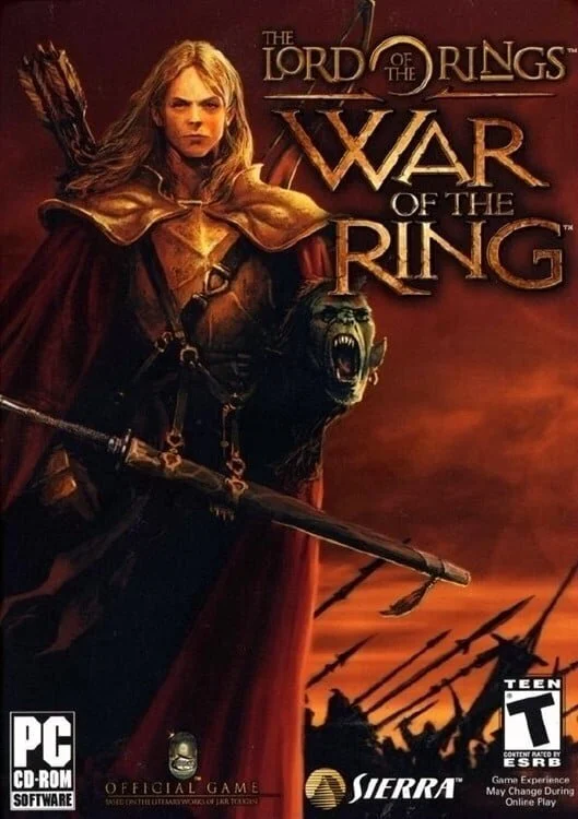 經典絕版懷舊電腦老遊戲 魔戒之戰 The Lord of the Rings: War of the Ring 中文版