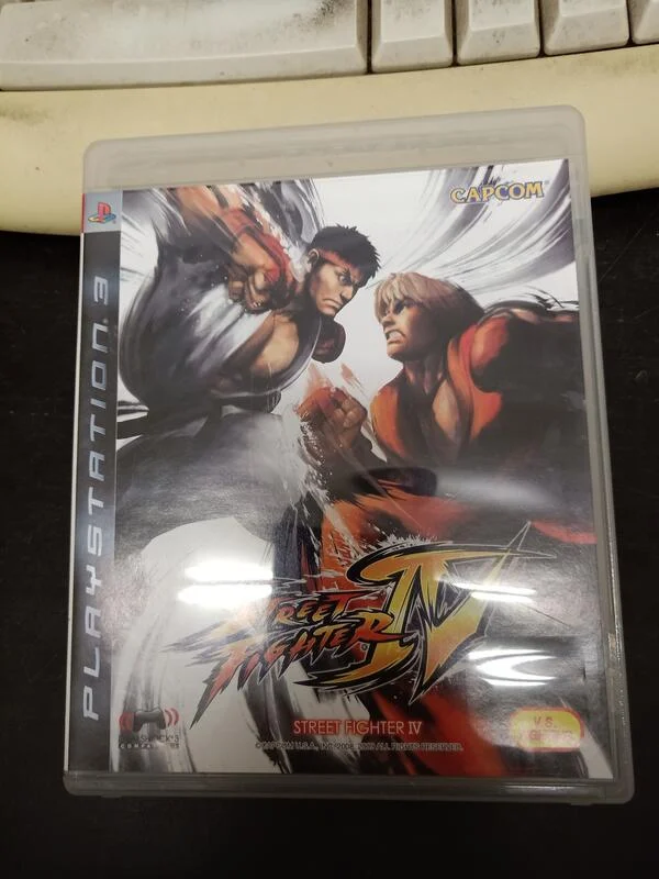 【森林二手書】11304《 PS3 快打旋風 4 初版 Street Fighter IV  》 附操作手冊  遊戲光碟