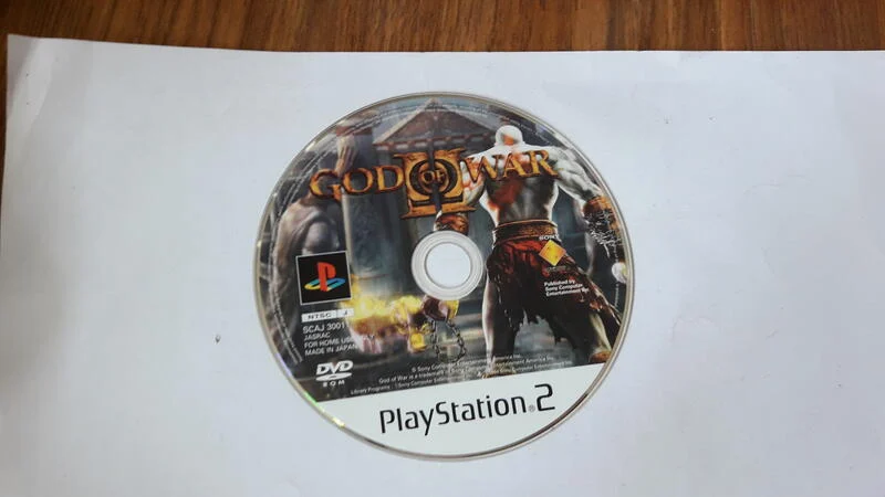 PS2～God of War II 2 戰爭之神 2 PC GAME 電腦遊戲 二手 D02