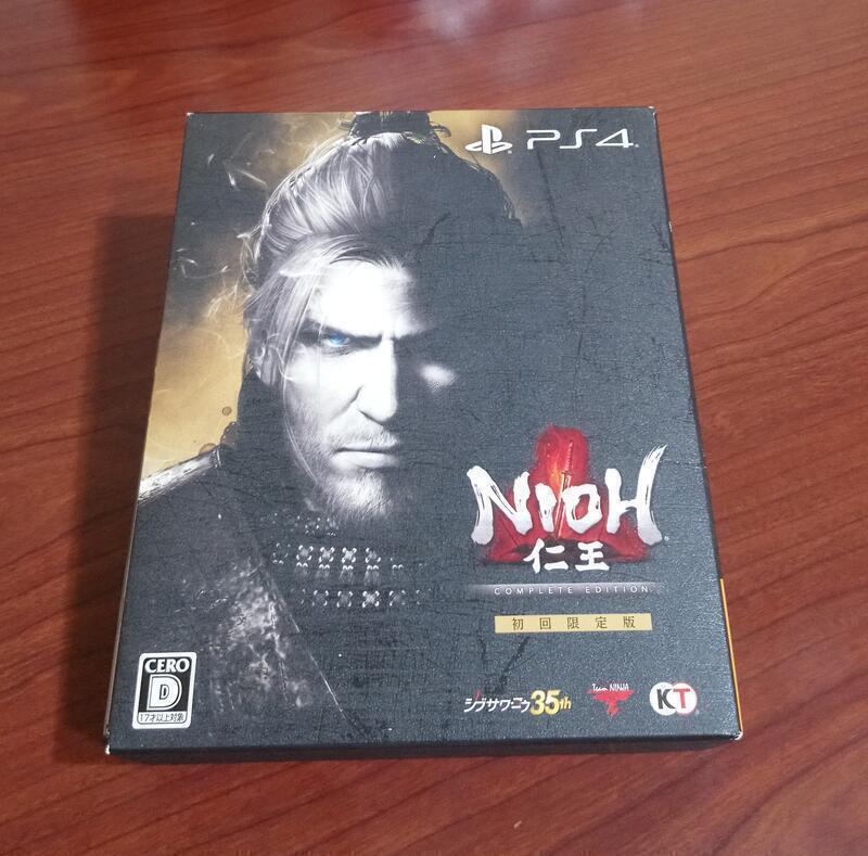 PS4 仁王 完全版 完整版 初回限定版 日版 有中文字幕