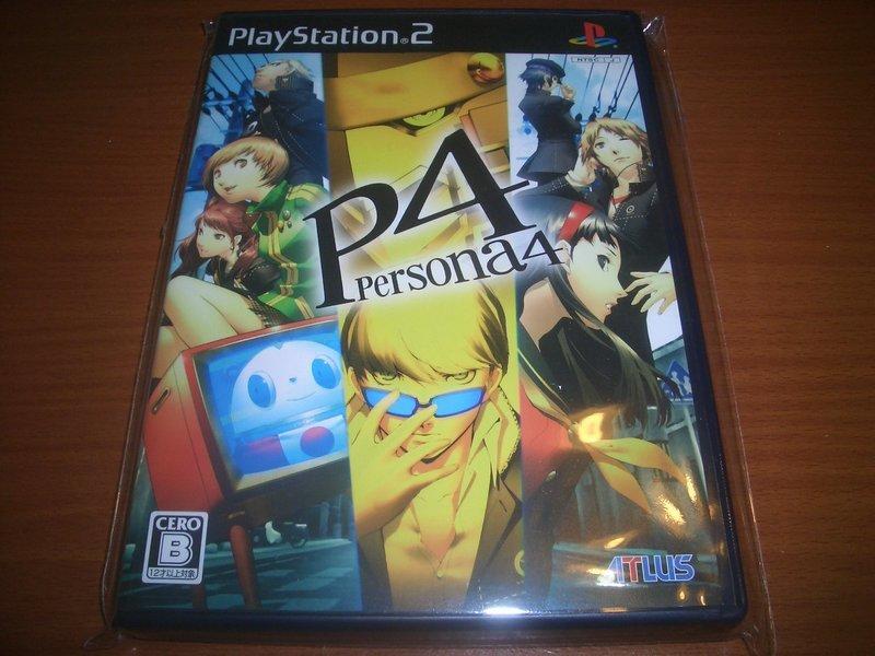 PS2 女神異聞錄 4 Persona4 初回純日版 ~另有PSV PS_VITA 中文版 P4G PSP P3P