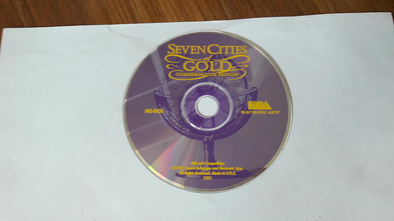 SEVEN CITIES GOLD Commemorative Edition PC GAME 電腦遊戲 二手 D13