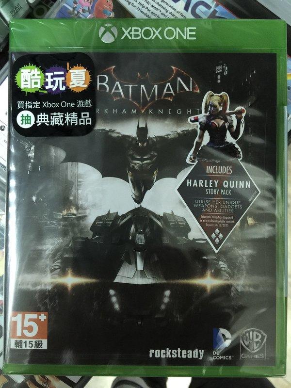 (全新現貨含特典)XBOX ONE 蝙蝠俠：阿卡漢騎士 亞洲英文版