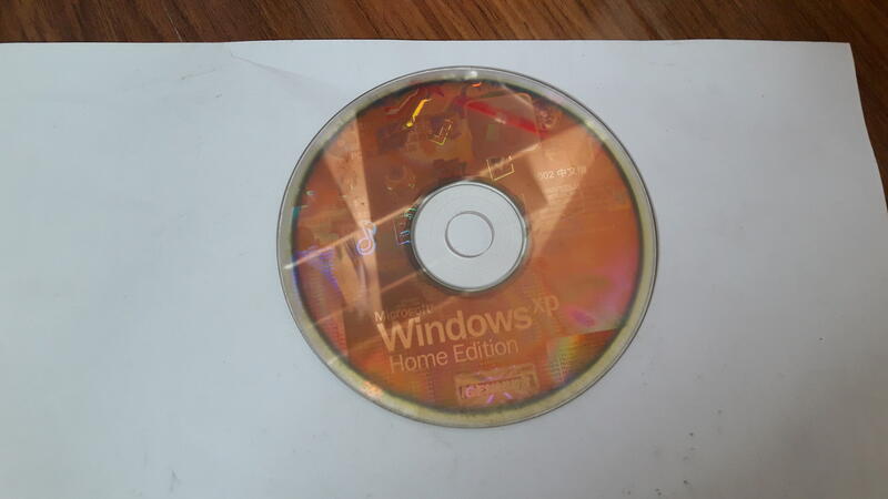 懷舊記念品WIN XP Microsoft Windows XP Professional 2002中文版 二手 D10