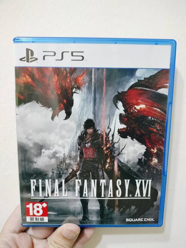 PS5 太空戰士 16 Final Fantasy XVI 中文版 序號未使用