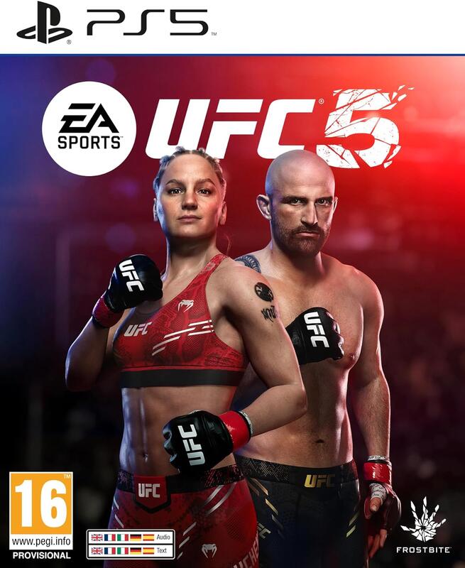 【艾達電玩】全新現貨 PS5 EA SPORTS UFC 5 歐版 中文版
