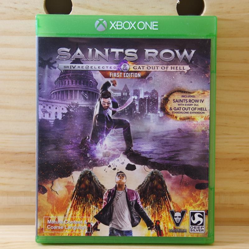 <電玩戰場>(二手)XBOX ONE 黑街聖徒 4：再次當選 英文版 Saints Row IV: Re-Elected