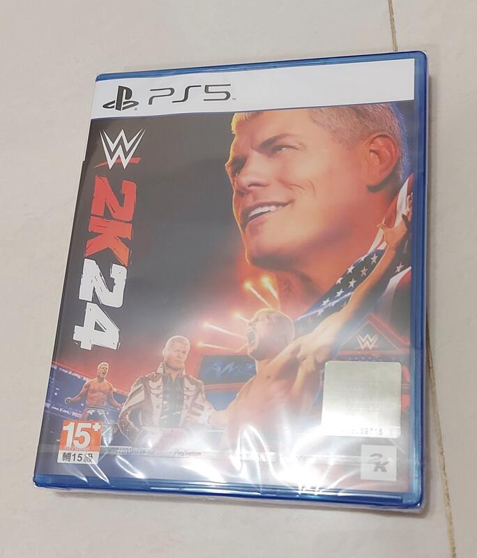 全新 PS5 正版遊戲 WWE 2K24 美國勁爆職業摔角 英文版