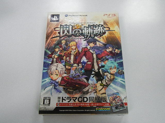 PS3 日版 GAME 英雄傳說閃之軌跡 限定版(CD未開封)(43180363) 