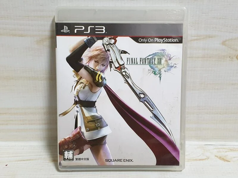 {哈帝電玩}~PS3 原版遊戲 太空戰士 Final Fantasy 13 中文版 光碟無刮 有盒書~