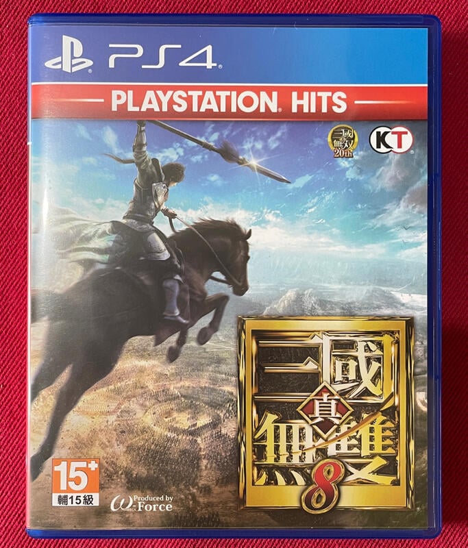 鯨魚屋 PS4 二手 真 三國無雙 8 中文版
