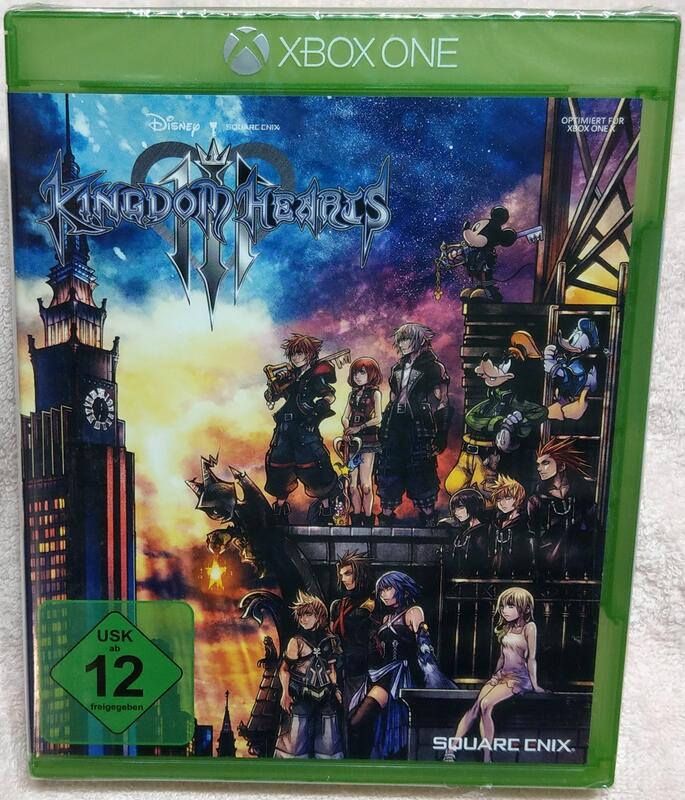 Xbox One【Kingdom Hearts III 王國之心3】歐版 全新未拆