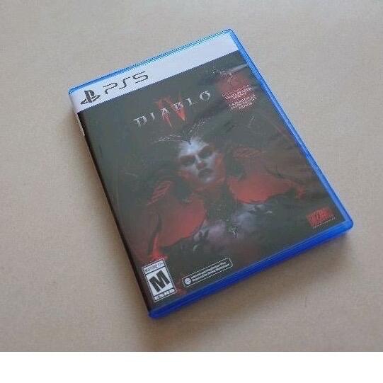 PS5 暗黑破壞神4 Diable IV 遊戲片，特典未用，光碟無刮傷
