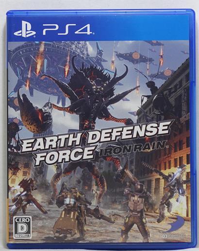 PS4 地球防衛軍 槍林彈雨 中文字幕 中文語音 Earth Defense Force Iron Rain