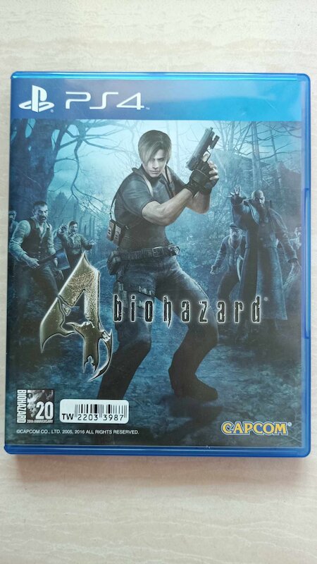 PS4 惡靈古堡4 英文版 Biohazard 4 二手