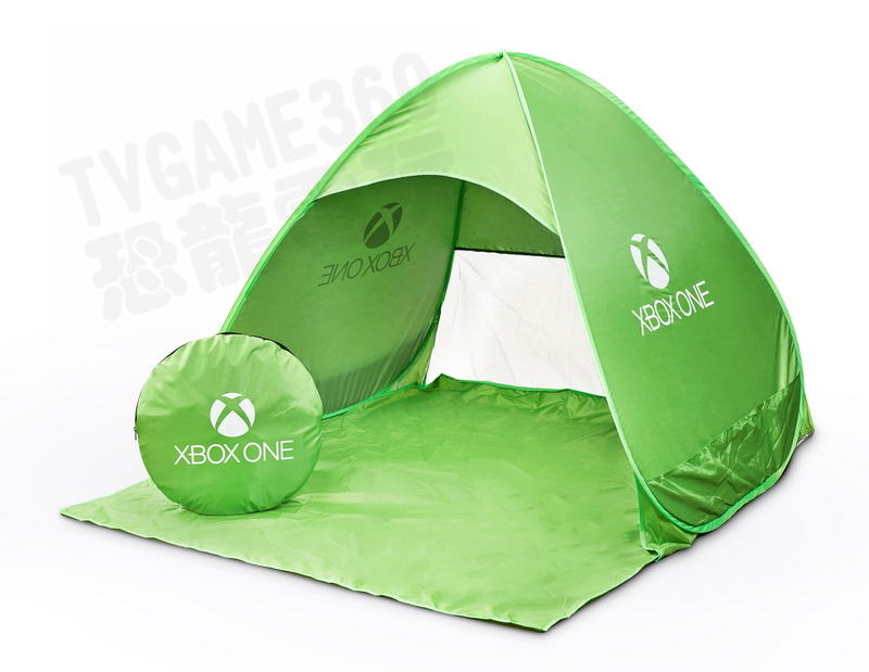 微軟 MICROSOFT XBOX XBOXONE 休閒帳篷組 帳篷 露營 野營【台中恐龍電玩】