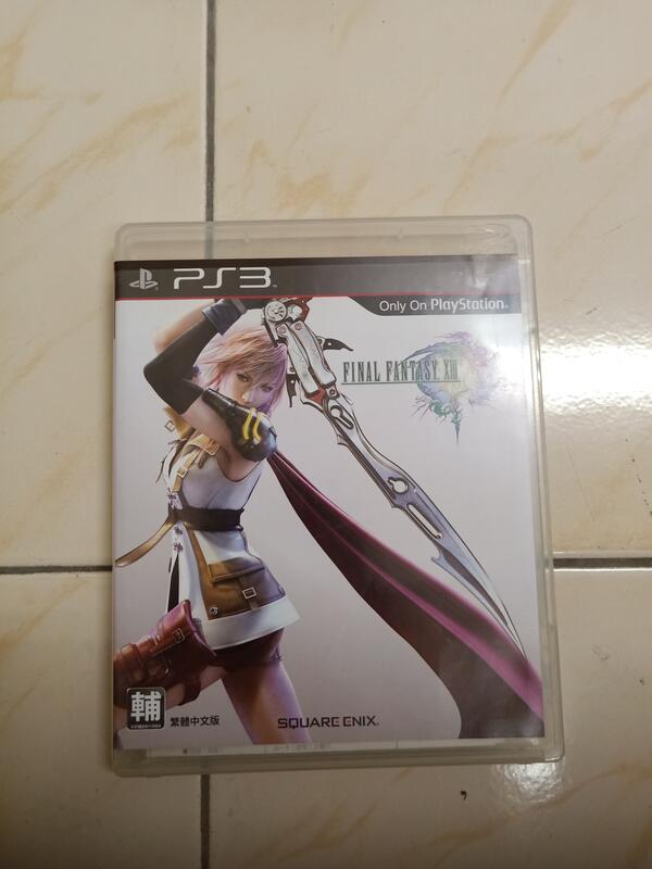 【森林二手電玩】11304《PS3 Final Fantasy XIII 太空戰士 繁體中文版》 附操作手冊  遊戲光碟