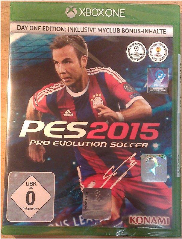 Xbox one【PES2015:Pro Evolution Soccer 世界足球競賽 實況足球】歐版Day one版