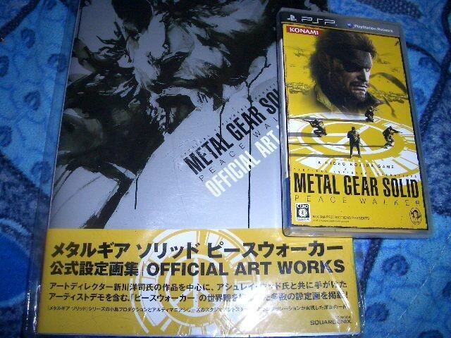 PS3 / PSP 主機《 潛龍諜影 特攻神諜 和平先驅 》Metal Gear Solid MGS 公式設定畫集 日版