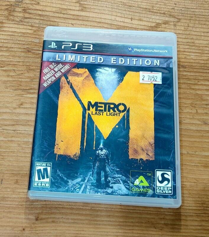 便宜賣！PS3美版遊戲- METRO 戰慄深隧：最後曙光（瘋電玩）
