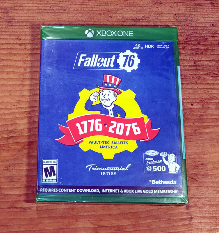 新品！Xbox One美版遊戲- Fallout 76  異塵餘生 76   300週年紀念版（瘋電玩）