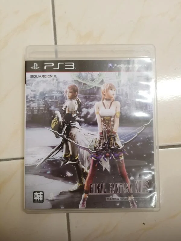 【森林二手電玩】113《PS3太空戰士Final FantasyXIII- 2  中英文合版》 附操作手冊  遊戲光碟