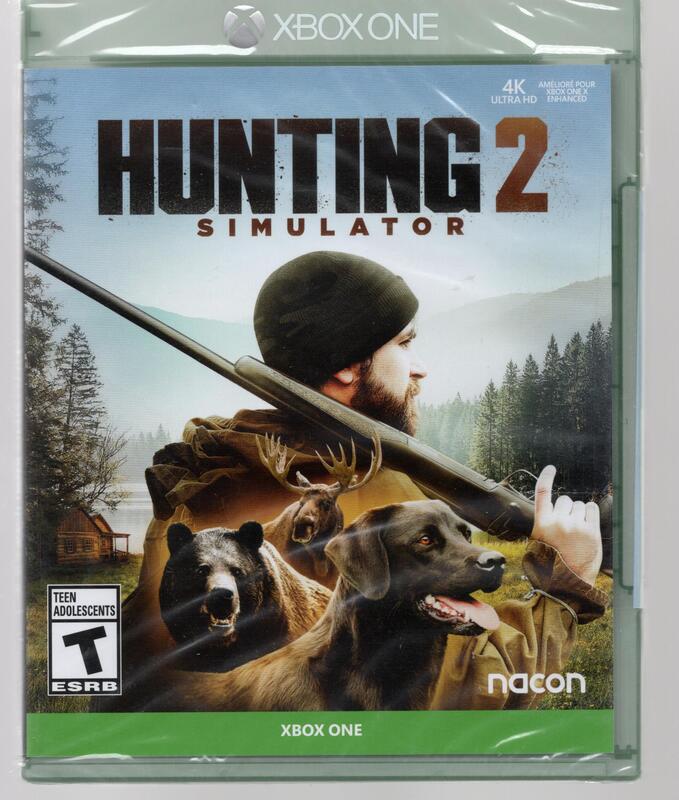 {瓜瓜皮}全新XBOX ONE原版片  中文版  模擬狩獵2 Hunting Simulator2