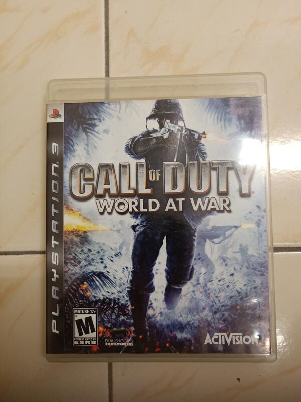 【森林二手電玩】《PS3 決勝時刻 戰爭世界 英文版 CALL OF DUTY WORLD A》 附操作手冊  遊戲光碟