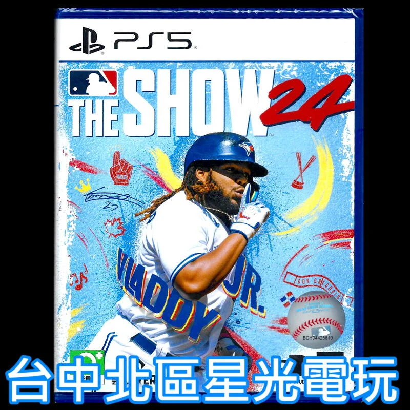 【PS5原版片】☆ MLB The Show 24 美國職棒大聯盟2024 ☆英文版全新品【台中星光】