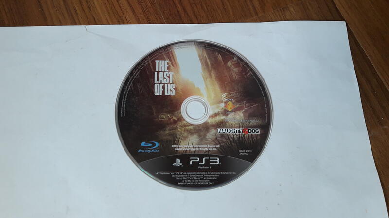 PS3：THE LAST OF US．最後生還者 PC GAME 電腦遊戲 二手 D13