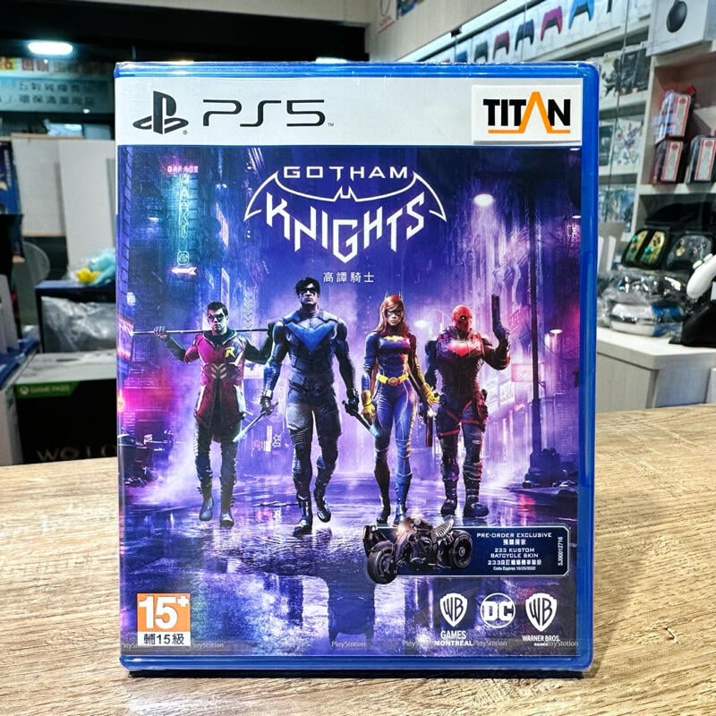 [現貨快速出貨]中文版 PS5 高譚騎士 Gotham Knights 蝙蝠俠