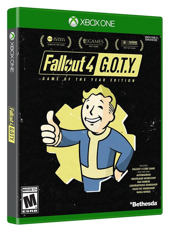 (預購免運費)美版 Xbox One Fallout 4 Game of The Year Edition