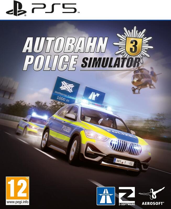 【艾達電玩】全新現貨 PS5 高速公路警察模擬器3 歐版 簡中版