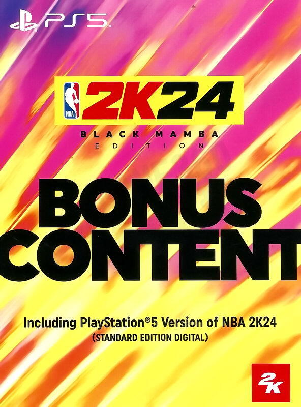 【全新未拆】PS5 美國職業籃球賽 2024 NBA 2K24 KOBE BRYANT 黑曼巴版 PSN序號 中文版