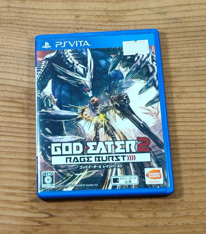 便宜賣！PSV日版遊戲- God Eater 2 Rage Burst 噬神者 2 狂怒解放（7-11取貨付款）