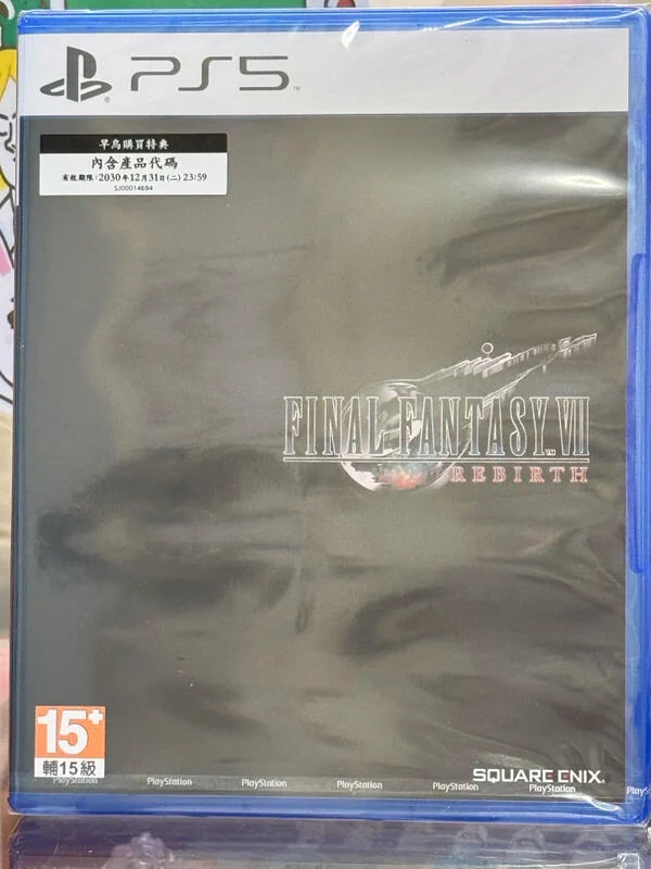 2/29全新 PS5 Final Fantasy VII 重生 Rebirth太空戰士7 FF7中文一般版 【爪娃堂