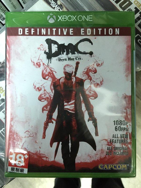 (全新現貨)XBOX ONE DmC：惡魔獵人 決定版 英日文合版