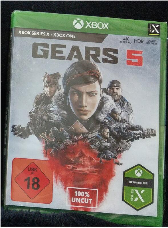 Xbox one【Gears 5 戰爭機器5】歐版 全新未拆