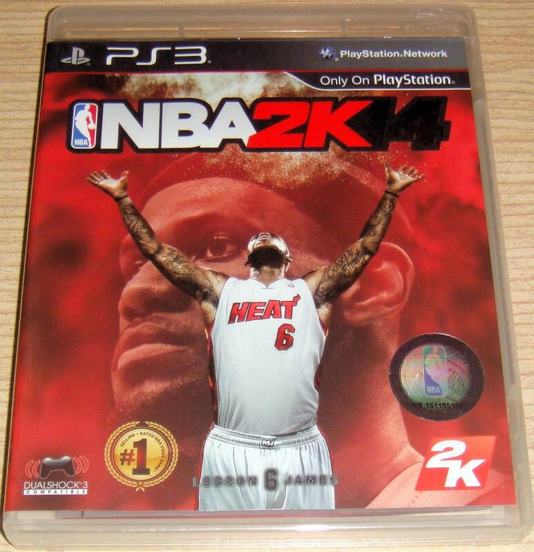 PS3 NBA2K14 中英文版 特典未兌換