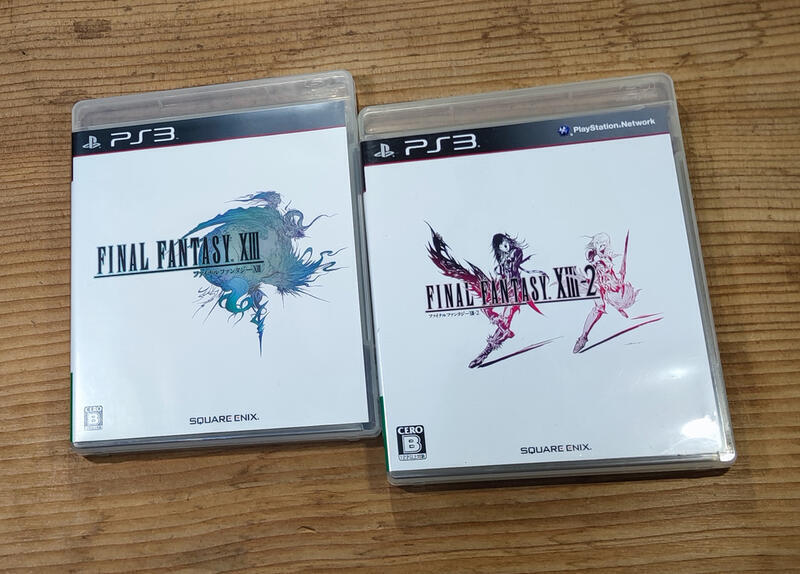 便宜賣！PS3日版遊戲- Final Fantasy XIII 太空戰士13＋XIII-2 13-2，兩片一起（瘋電玩）