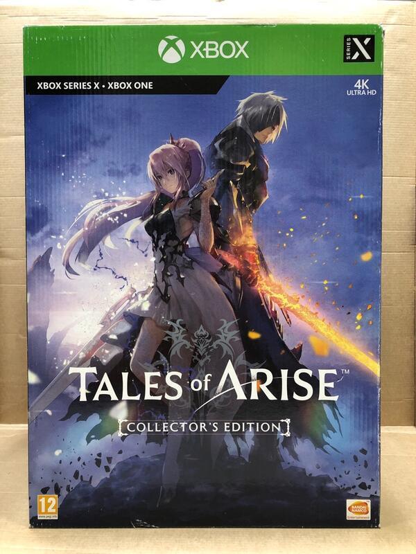 (盒箱外觀瑕疵如圖) XBOX Tales of Arise 破曉傳奇 歐洲典藏版 全新