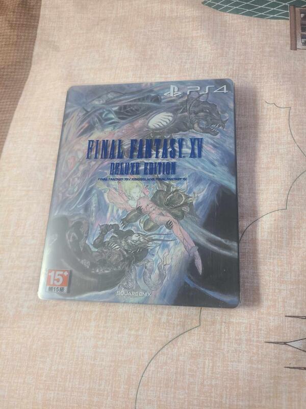 PS4 Final Fantasy XV 太空戰士15 +王者之劍 藍光電影 中文版 中古遊戲 二手片