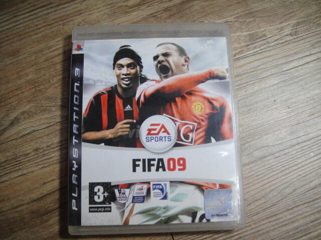 PS3 EA 國際足盟大賽 09 英文版 FIFA 09 無說明手冊