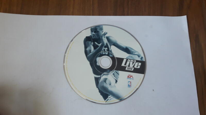 NBA LIVE 99 勁爆美國職籃 電腦遊戲軟體 PC GAME 電腦遊戲 二手 D07