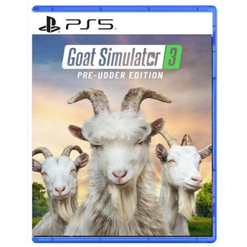 【兩隻臘腸】！全新現貨！ PS5 模擬山羊 3 Goat Simulator 3 中文版 遊戲片 台灣公司貨 模擬山羊3