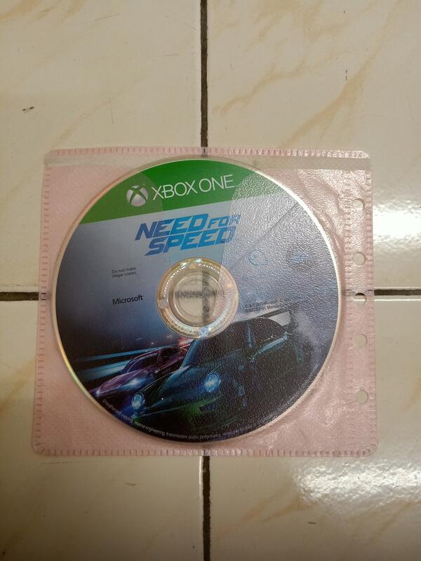 箱7 《XBOXONE  極速快感 Need for Speed》 裸片 無附操作手冊 無附序號 遊戲光碟