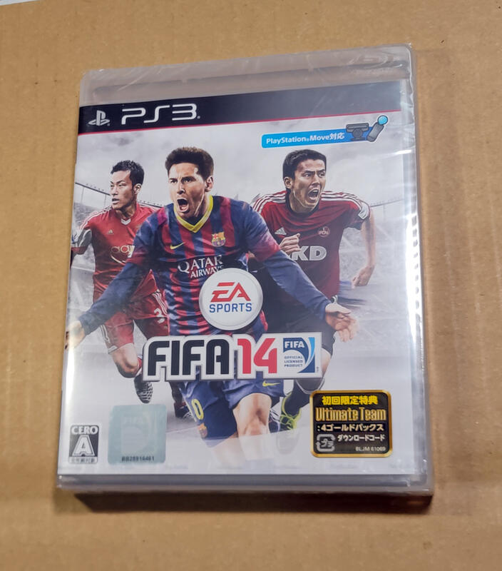 新品！PS3日版遊戲- FIFA 14 國際足盟大賽 14（瘋電玩）