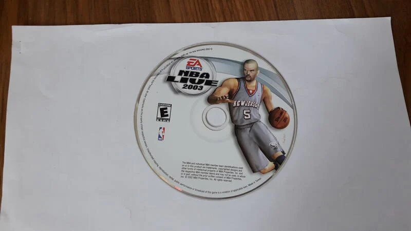 EA．NBA LIVE 2003：美國職籃．PC版 PC GAME 電腦遊戲 二手 C67