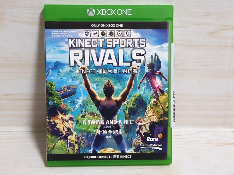 {哈帝電玩}~XBOX ONE 原版遊戲 Kinect 運動大會：對抗賽 Kinect Sports 中文版 光碟無刮~