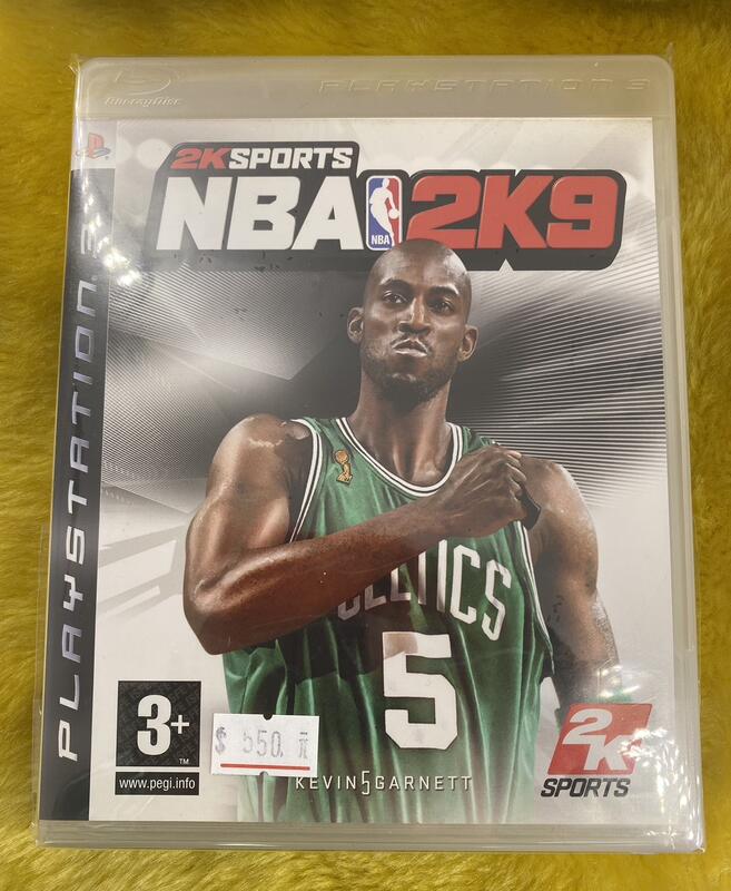 偉翰玩具-電玩 PS3 美國職業籃球 2K9《NBA 2K 9》DVD版 二手遊戲